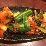 肉の田じま - キムチ盛り合わせ