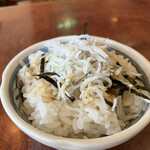 久下屋脩兵衛 - ちょっとだけ釜揚げしらすごはん