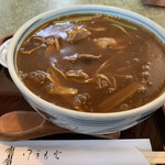 長岡屋 - 蕎麦屋のカレー蕎麦　これは大盛