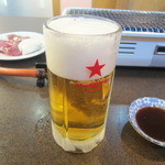 食事処喜来 - 生ビール