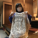 松月園 - 手先が器用なお母さん。