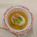 ボンルパ - 小鉢の温泉玉子 (2023.04.06)