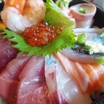 Tsukiji De Dondon - 新鮮な刺身たち
