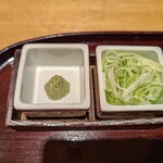 ひつまぶし備長 - 薬味