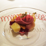 レストラン ラ フィネス - ペッシュ・メルバの再構築