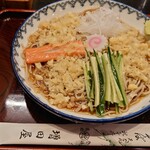 Osoba Masuda Ya Soba Ten - 冷やしたぬき蕎麦　800円