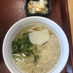 なか卯 - 京つけものと温うどん