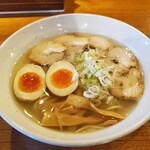 らーめん志士 - 味玉チャーシュー塩らーめん
