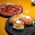 ANIKU produced by 新井屋 - 焼肉バーガー