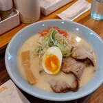 まいにちラーメン - 塩豚骨ラーメン（並）