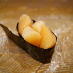 にぎり鮨 一五〇 - 青柳小柱（おすすめ）