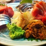 大衆料理　川治 - 刺身盛り合わせ