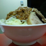 学 - 小ラーメン(650円)にカレー(50円)をつけた！旨し♪