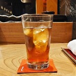 日本料理 とくを - ウーロン茶