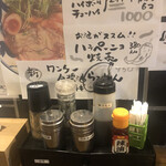 串焼 鶏白湯 極み鶏 - カウンター席