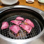 飛鳥 - （2023/3月）タンを焼いているところ