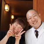 鮨駒 - 生駒夫妻