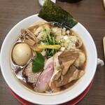 中華そば 麦笑 - 「特製わんたん麺(醤油)」(1200円)