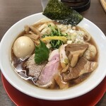 中華そば 麦笑 - 「特製わんたん麺(醤油)」(1200円)