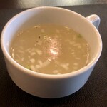 Bista - ランチセットのスープ