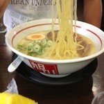 旭川らーめん かかし - 塩牛乳ラーメン中盛