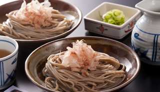 Echizen - 福井について最も短時間で食べられる「越前おろしそば」　伝統の２皿盛りで。