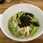 きくや - 鴨とセリの潮SOBA