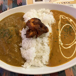 カレーキング - ダブルカレーライス