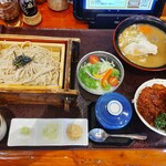 まる家 - 会津そばとミニソースカツ丼ランチ