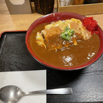 牛心食堂 - ジャンボカレーカツ丼1020円