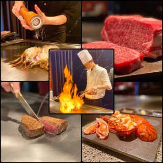 Teppan-yaki & blissful exquisite dishes