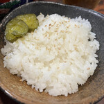 麺や庄の - ご飯