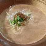 麺や庄の - スープ