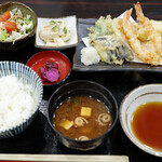 天ぷら さき - （ランチタイム）週替わりの天ぷらセット
