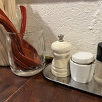 麺や庄の - 卓上セット