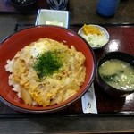 一力 - たまには親子丼。ちょっと甘いかな？