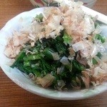 もつやき ばん - モロヘイヤだった！