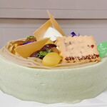 ル・フォワイエ - 抹茶のケーキ_2023年3月