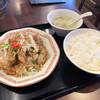 Chuugokuryouri Joki Gyouzakan - 油淋鶏 定食 ¥850