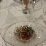 Osteria Tutto Sole - 季節のお勧め、美味！1/2量です