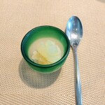 La Brianza - レモンオレンジスパークリングワインラム酒ポンケ。甘め美味しいお口直しです