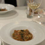 Osteria Tutto Sole - トマトとウニのパスタ