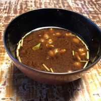 明神下 神田川 本店 - 赤だし