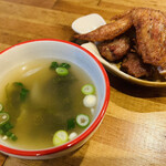タイレストラン　Thian - バッタイについてくる"スープ＆チキン"