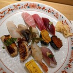鮨　しらはた - おまかせにぎり