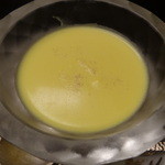 京懐石 吉泉 - 玉蜀黍の冷たいスープ