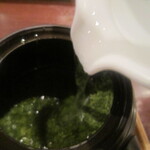 日本茶きみくら - 湯冷ましから急須へ