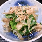 十八番 - 菜の花のおひたし。