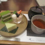 Nihoncha Kimikura - 茶菓寄せとほうじ茶