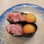 回転寿司すノ家 - うずら鉄火